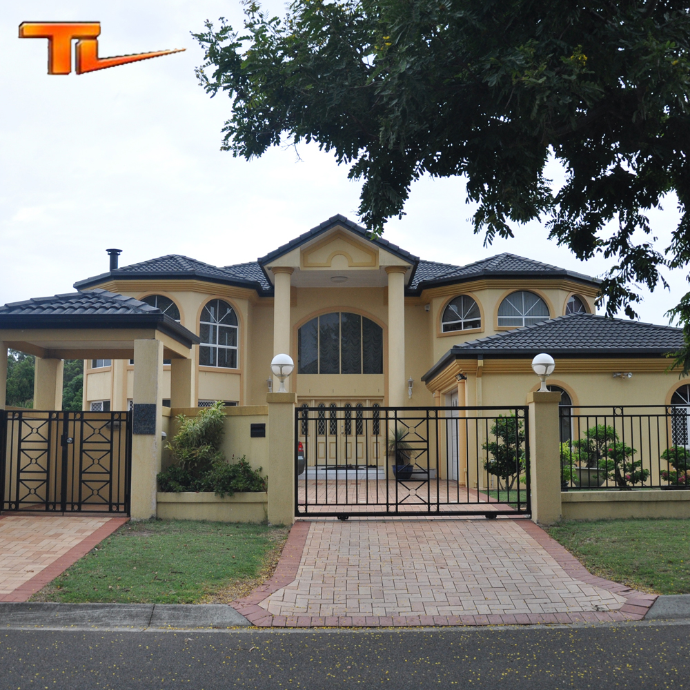 Light steel structure villa preabricated house