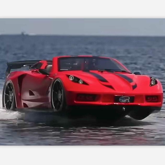 Современная плавающая Автомобильная лодка для водных видов спорта