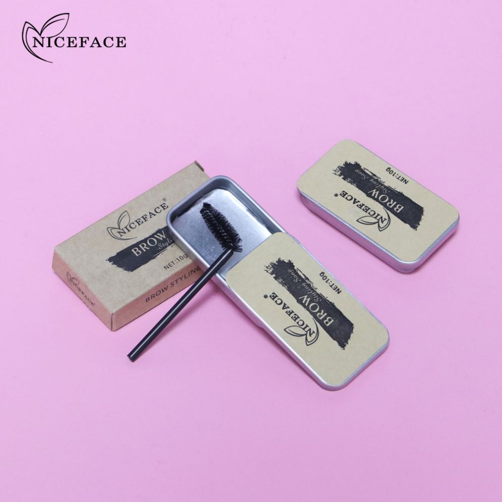 NICEFACE New Wild Colorless Eyebrow setting cream Eyebrow Mascara Lasting Natural Styling Soap