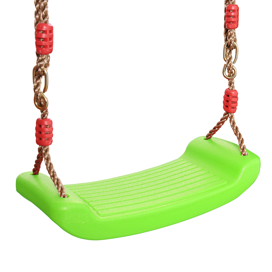 Wholesale OEM Patio Swings Chair Toys Plastic Indoor Outdoor Hanging Swing With Durable Rope For Kids