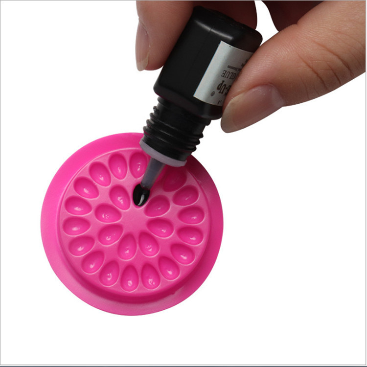 shipping box lash holder lash shampoo custom lashes eyelash case packaging glue pallets with holes