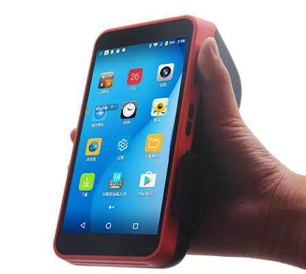 5,5 дюймовый емкостный сенсорный экран Android POS-системы на основе умных портативных мобильных заказов кассовый аппарат терминальные устройства