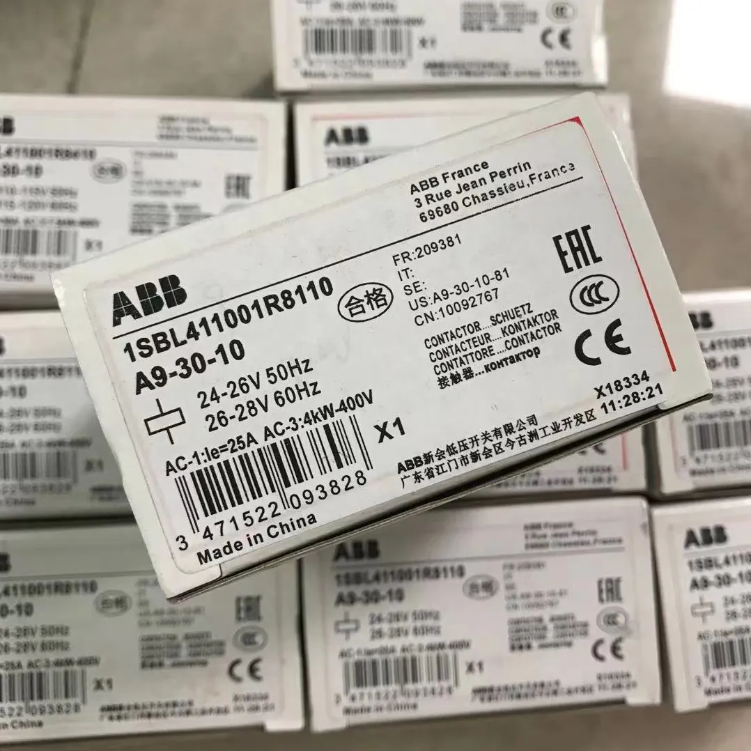 Контактор переменного тока бренда ABB 1SBL411001R8110 A9-30-10