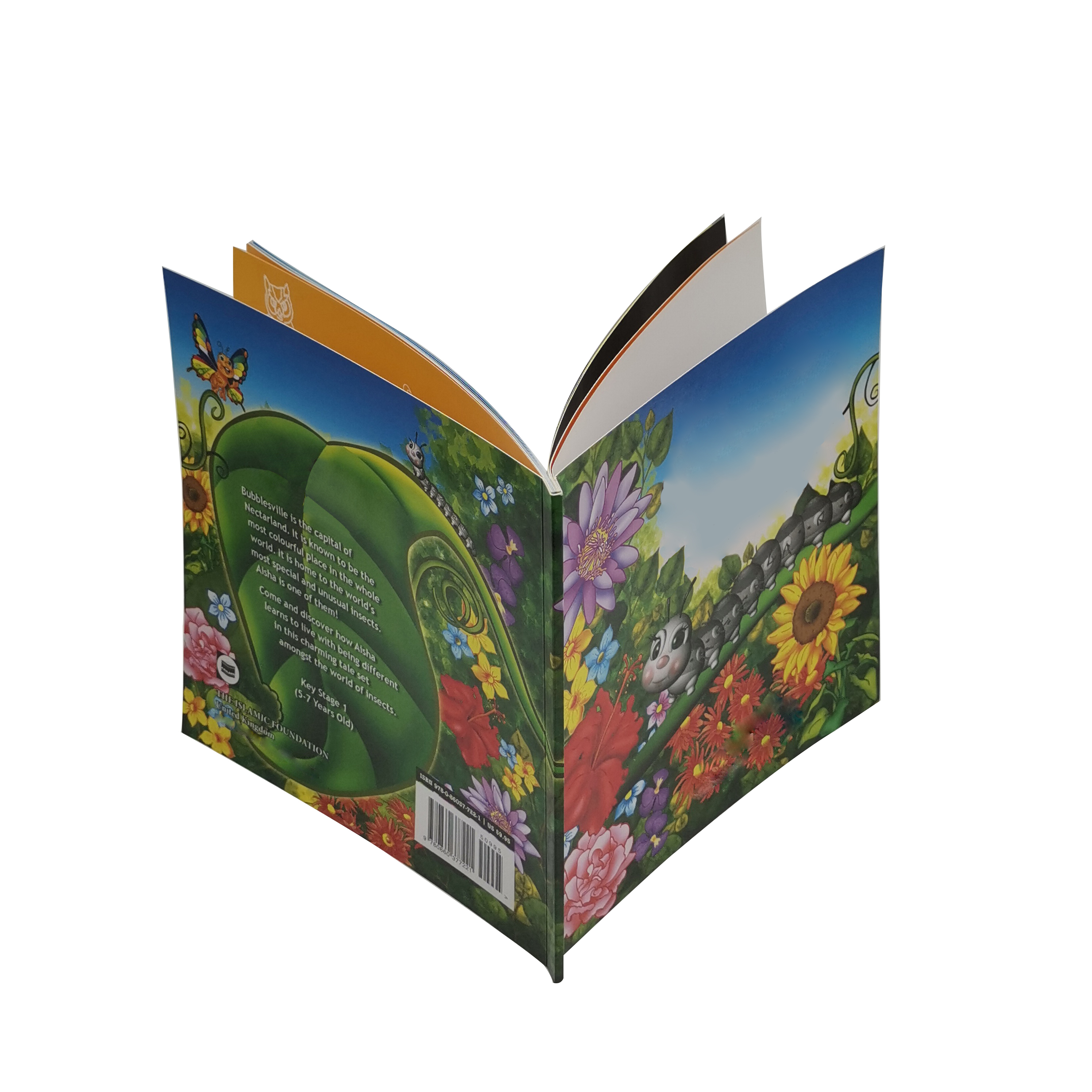 Custom Overseas Laminated Children Book Perfect Binding Cheap Printing Kid Color Story Book