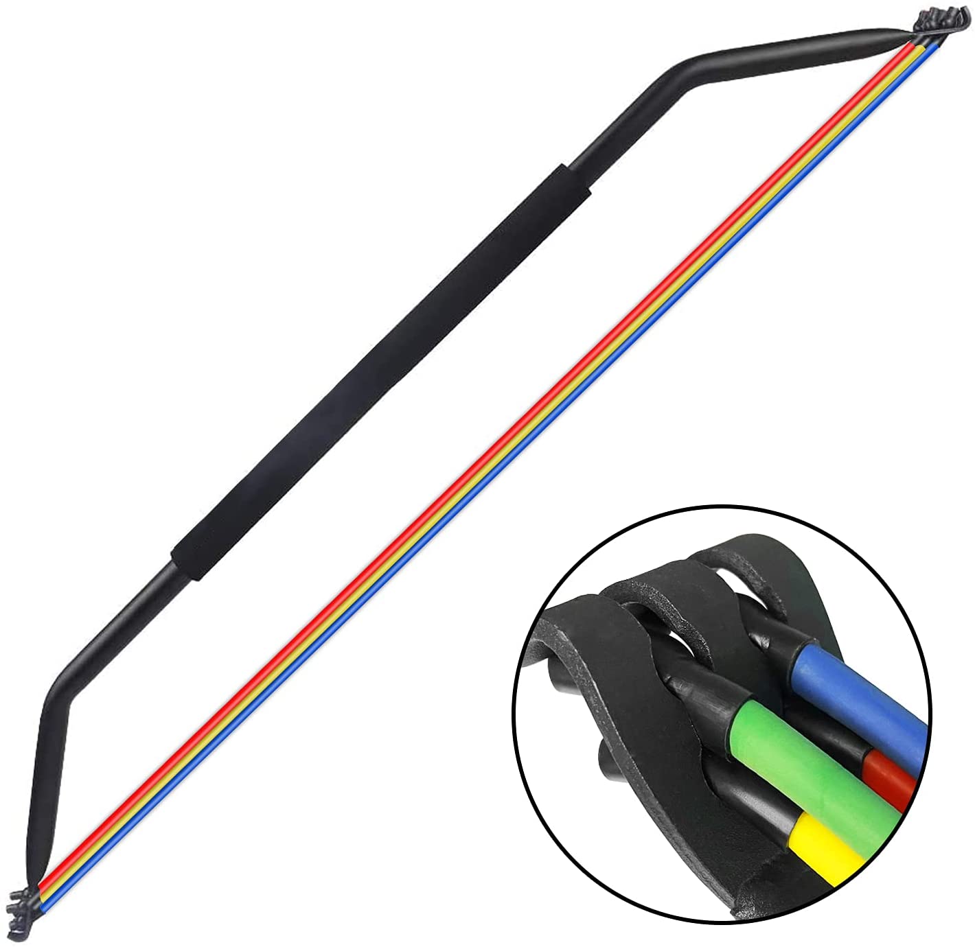 wholesale bow resistance weighlifting Bar for body building