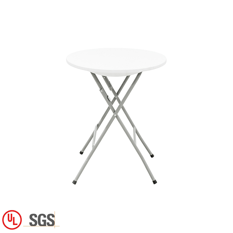 Convenient easy to carry Round high Cocktail Bar Table made in China