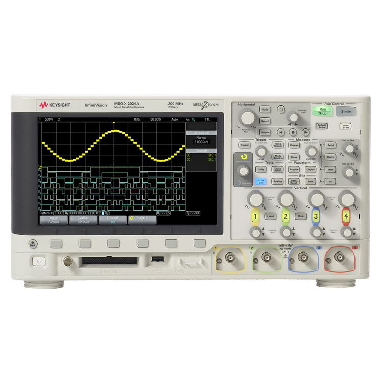Прибор для измерения осциллографа KEYSIGHT/ Agilent DSOX2004A 70 МГц, 4 аналоговых канала
