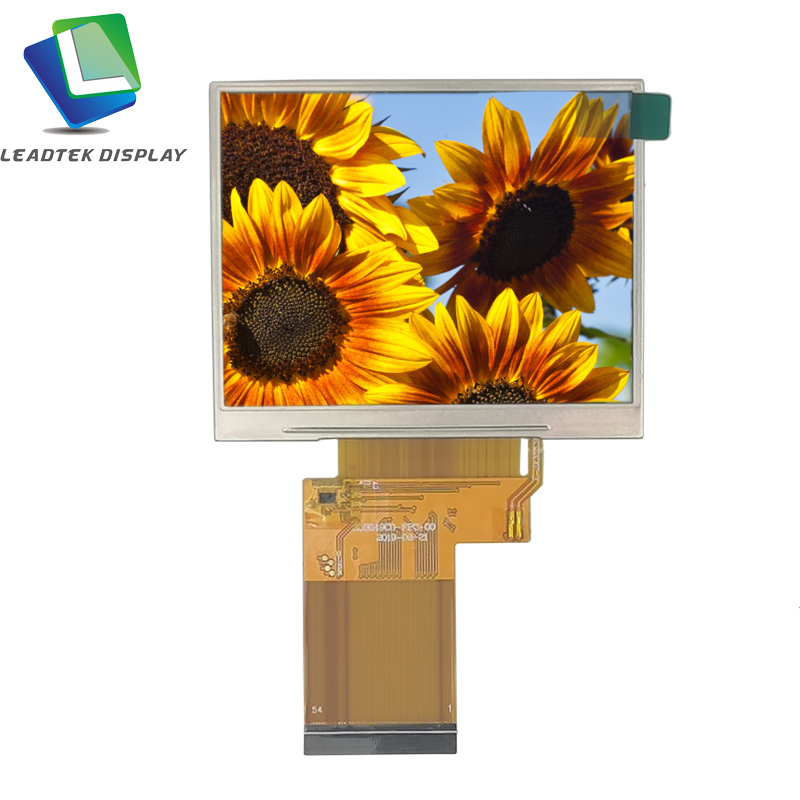 640*480 high resolution 3.5" panel IPS RGB Interface TFT LCD display modules 500 nits for MEDICAL