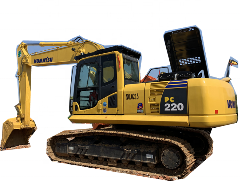 Продаем желтые импортные komatsu pc220-8 б/у экскавато