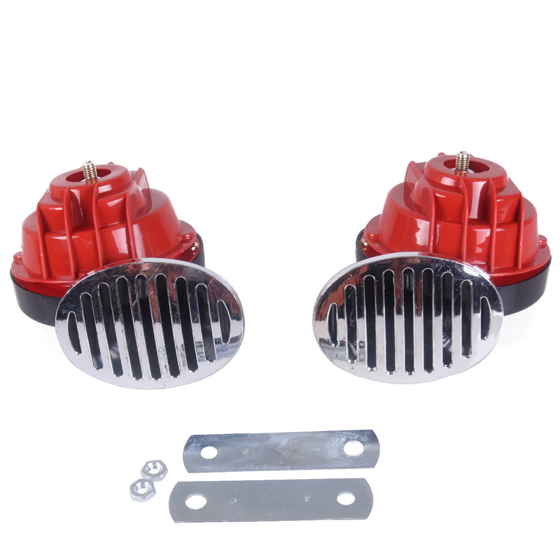 General Motorcycle Electric Horn 12V Super Loud Car Snail Horn Whistle Waterproof Snail Horn Relay