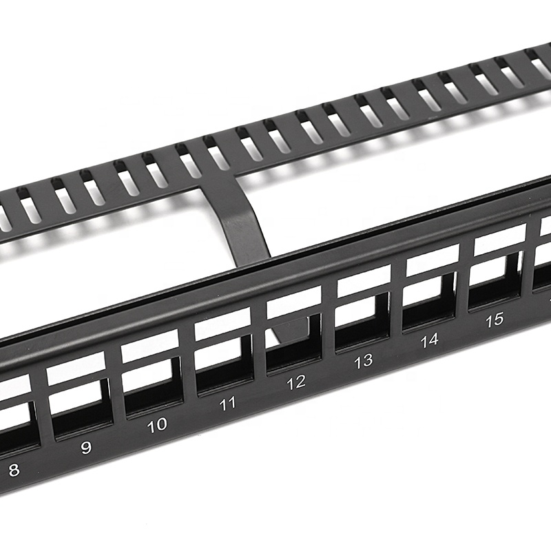 1U UTP заготовка типа rj45 Сеть 24 шт. порта cat5 патч-панель