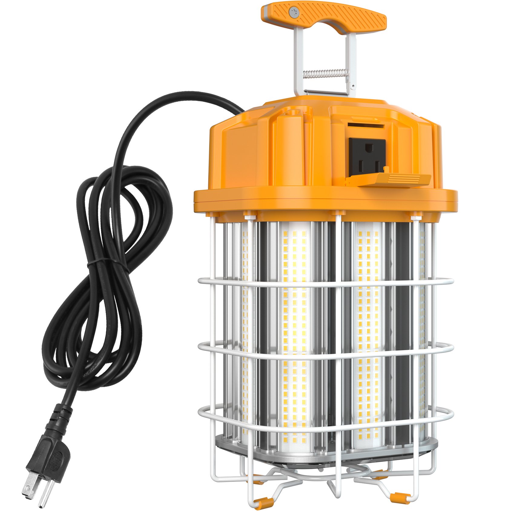 Daisy Chain10ft power cord 80w 100w 125w 150w ETL DLC approved Job site lighting led portable work light
