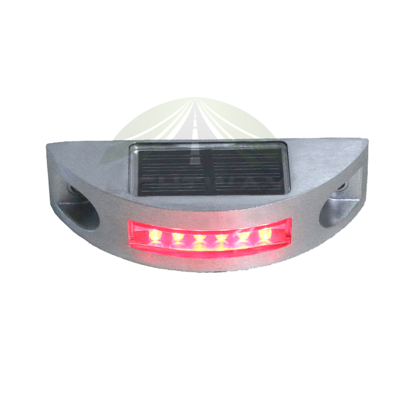 Super bright Aluminum LED Solar road studs with flashing lights