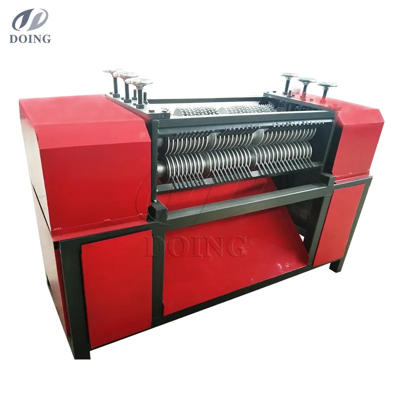 Small Radiator Recycling Equipment Copper Aluminum Air Conditioner Radiator Stripping Machine