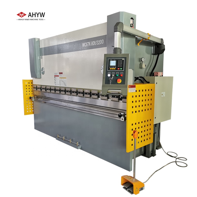 Гидравлический листогибочный станок Anhui Yawei E21 80T 3200 мм cnc