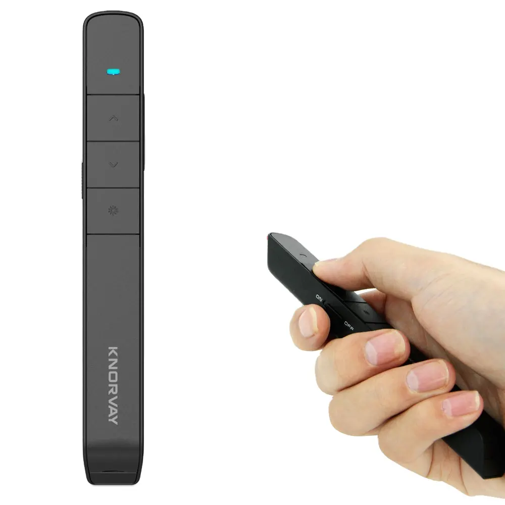 Factory Direct N36 Slide Clicker Wireless Presenter with Laser Pointer 100m distance Powerpoint Remotes