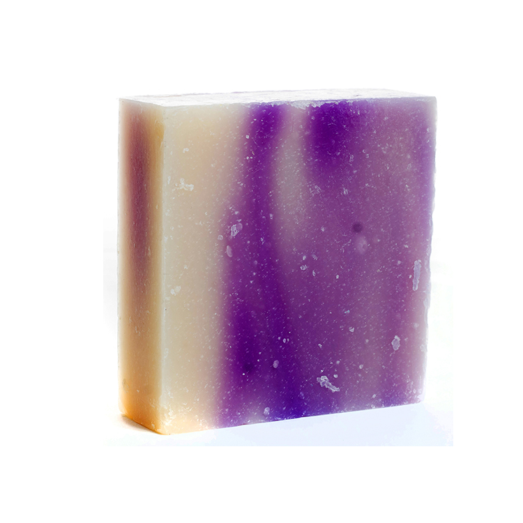 Hot Selling Private Label Handmade Skin Care Body Facial Cleansing Whitening Natural Lavender Soap   Extra large 40% more 