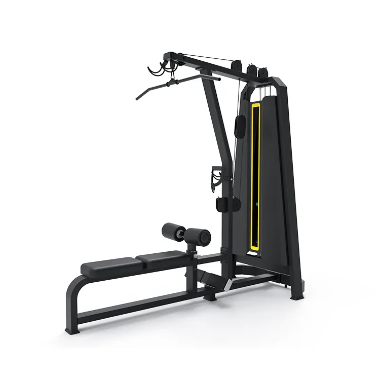Factory manufacture gym equipment fitness seated lat pulldown machine