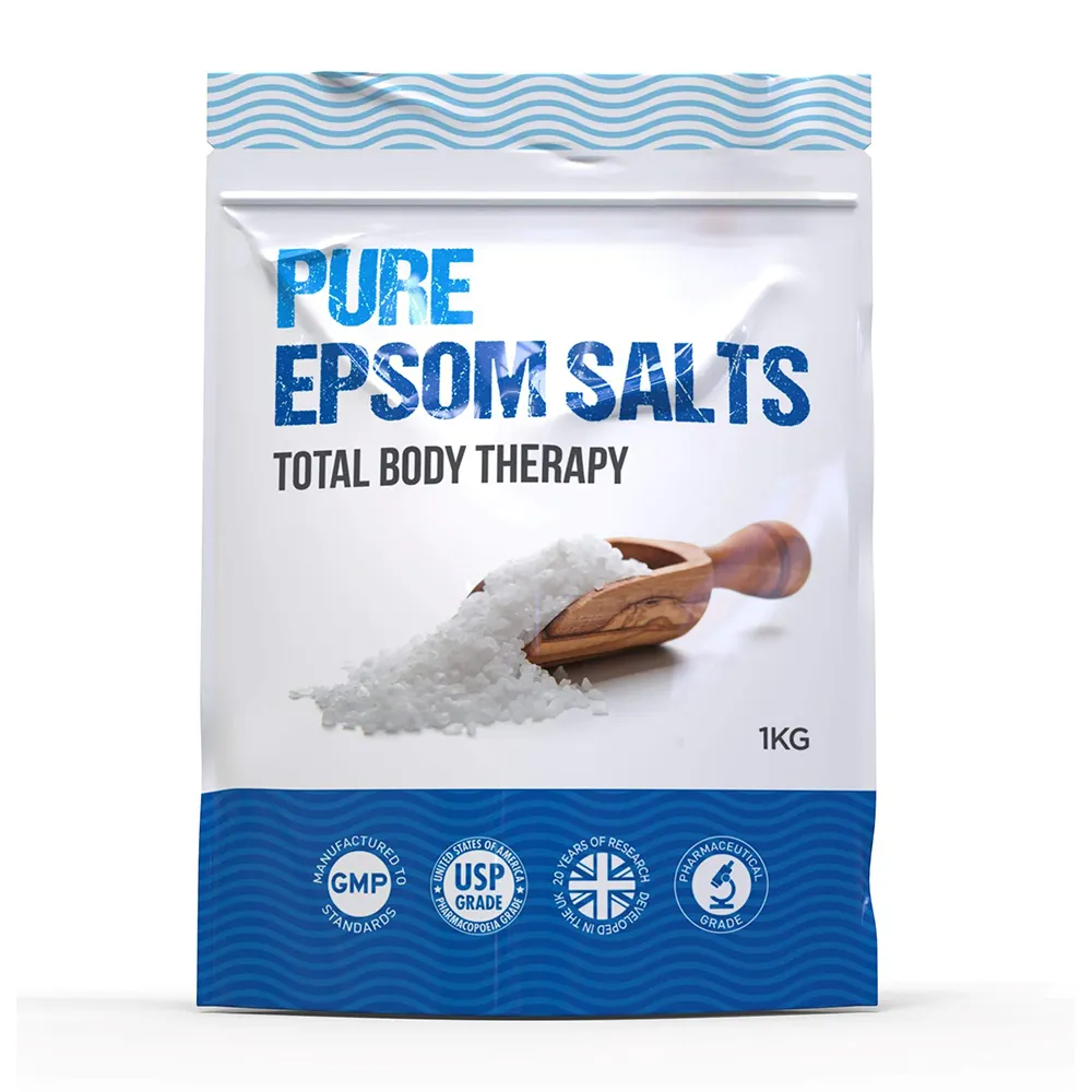 Private Label Packing Organic Natural Pure Epsom salts for Spa Relaxing Body to Soak