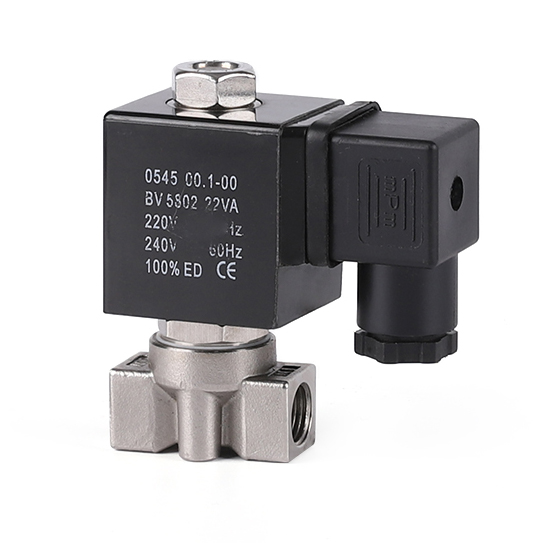 High-end durable long-closed air water valve 304 stainless steel solenoid valve