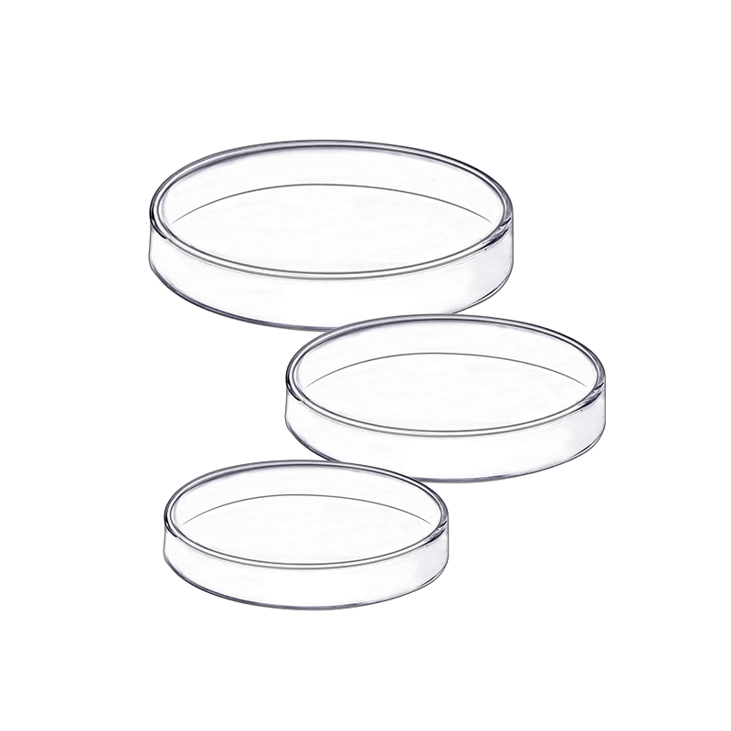 Laboratory high-quality high borosilicate glass cell culture dishes