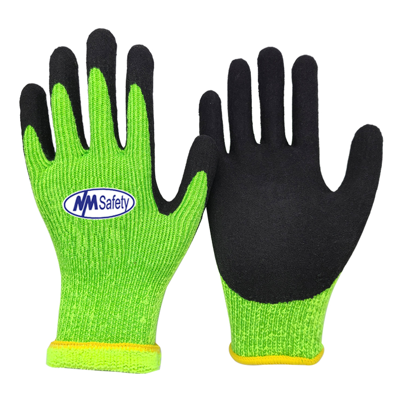 NMSAFETY Insulated Cut Resistant Gloves Winter Thermal Gloves Work Latex Gloves Wholesale
