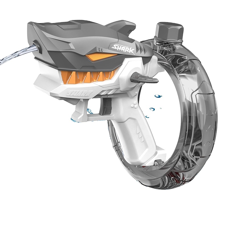 Shark Electric Gun Children's Toy Boys and Girls Summer Water Playing large capacity Fully Automatic Contin