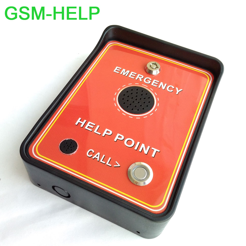 GSM аудио вспомогательная точка для экстренного обслуживания/GSM свободная ручка общественное телефонное обслуживание домофон