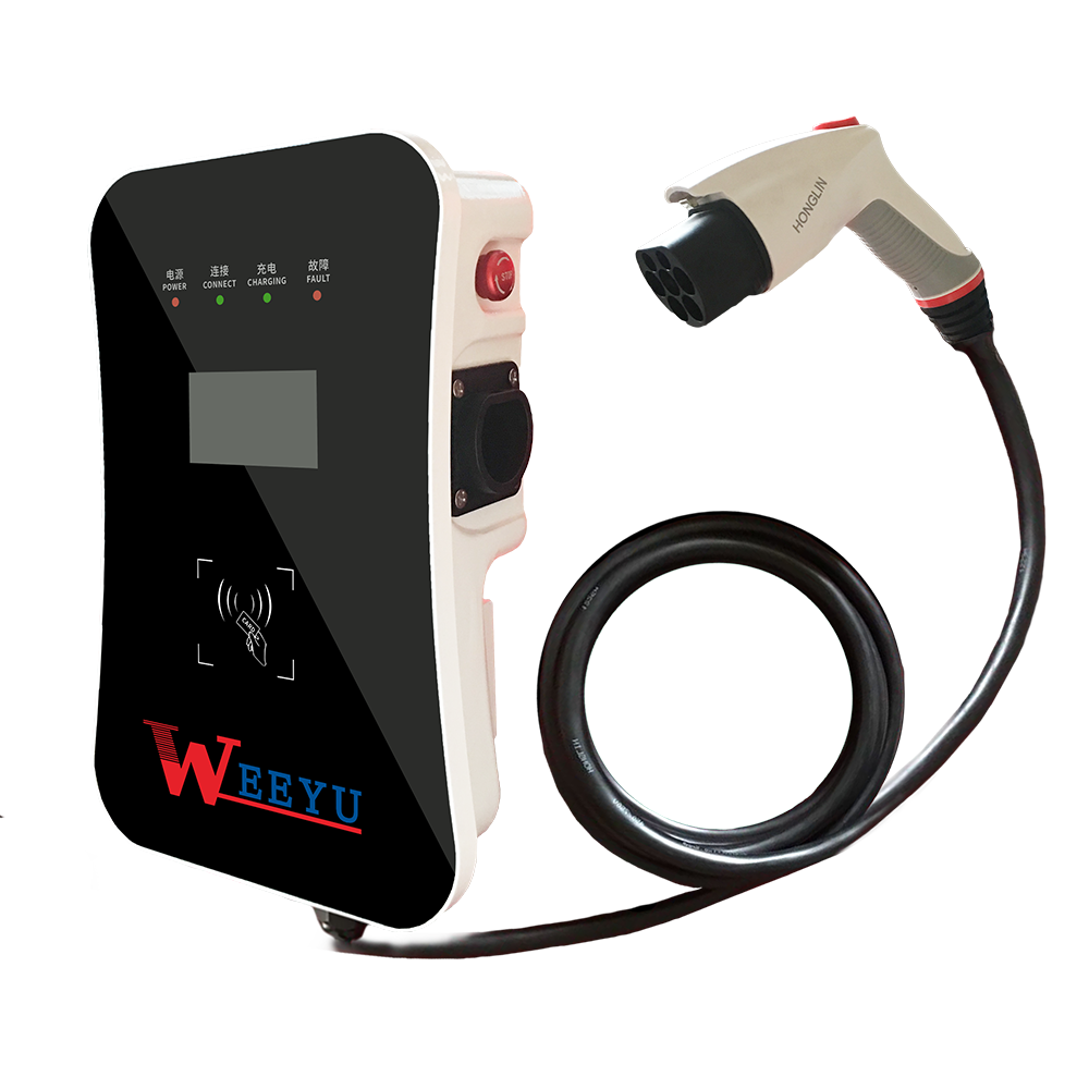 Electric Vehicle Charging Station 16Amp car fast charge manufacturer AC Wall Mounted EV charger wallbox 22kw