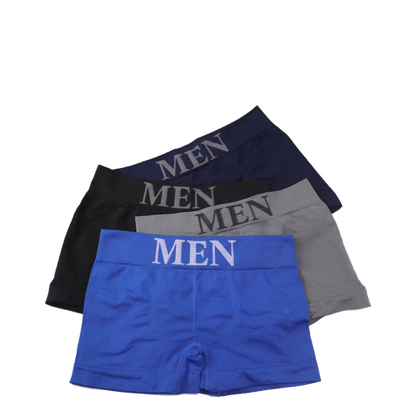 Breathable Natural Feelings Sport Dry Boxer Briefs Mens Underwear Instant Moisture-Wicking Men Pack Soft Cotton Open Fly Trunks