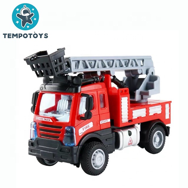 1:64 мини-автомобиль электрический R/C Пожарная машина детские игрушки с дистанционным управлением