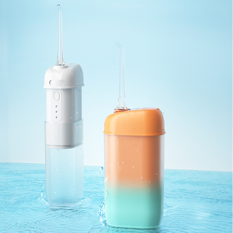 Portable Dental Oral Irrigator for Teeth 200ML Rechargeable IPX7 Waterproof Water Flosser