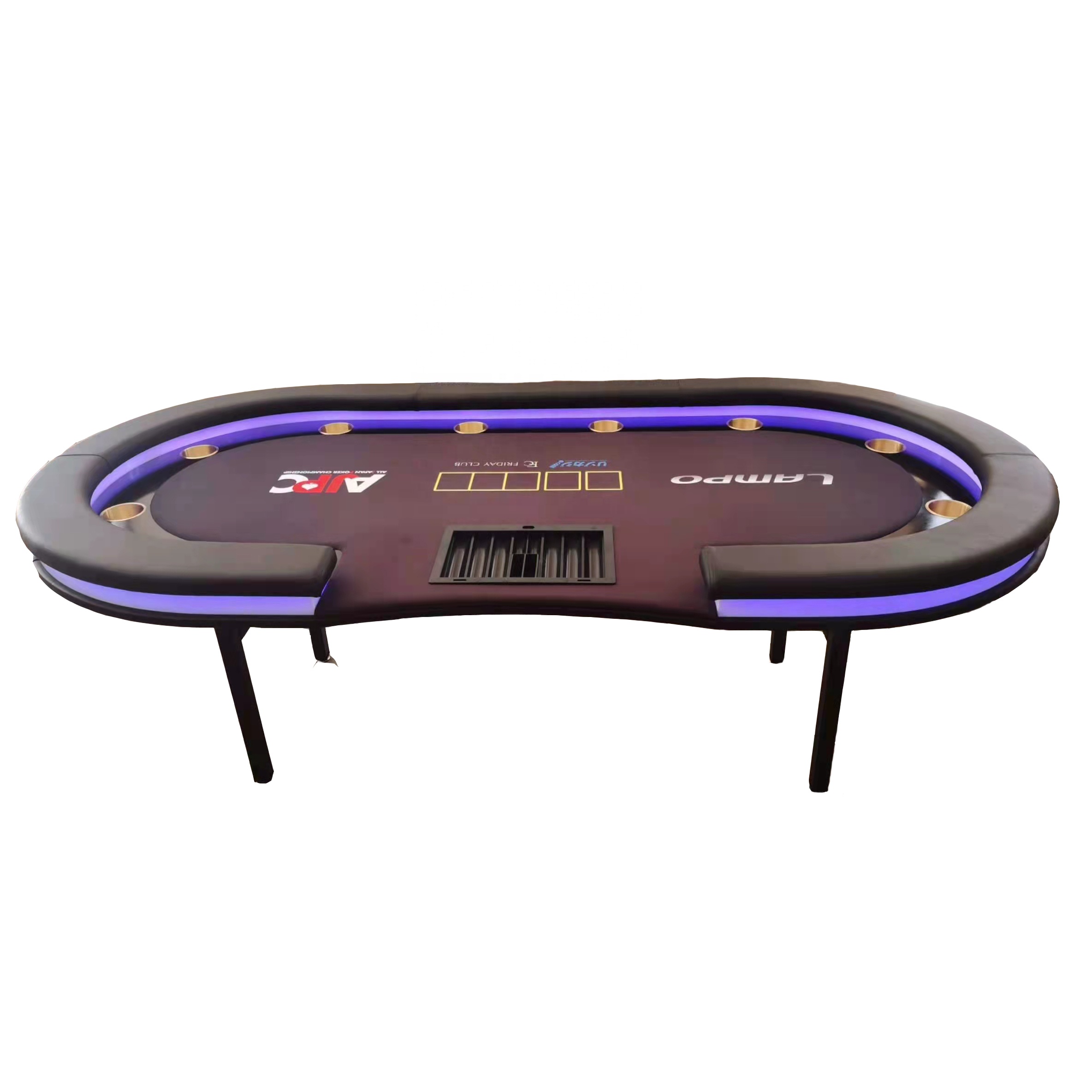 Wholesale Folding Poker Table Cheap Gambling Game Table Custom Folding Poker Table