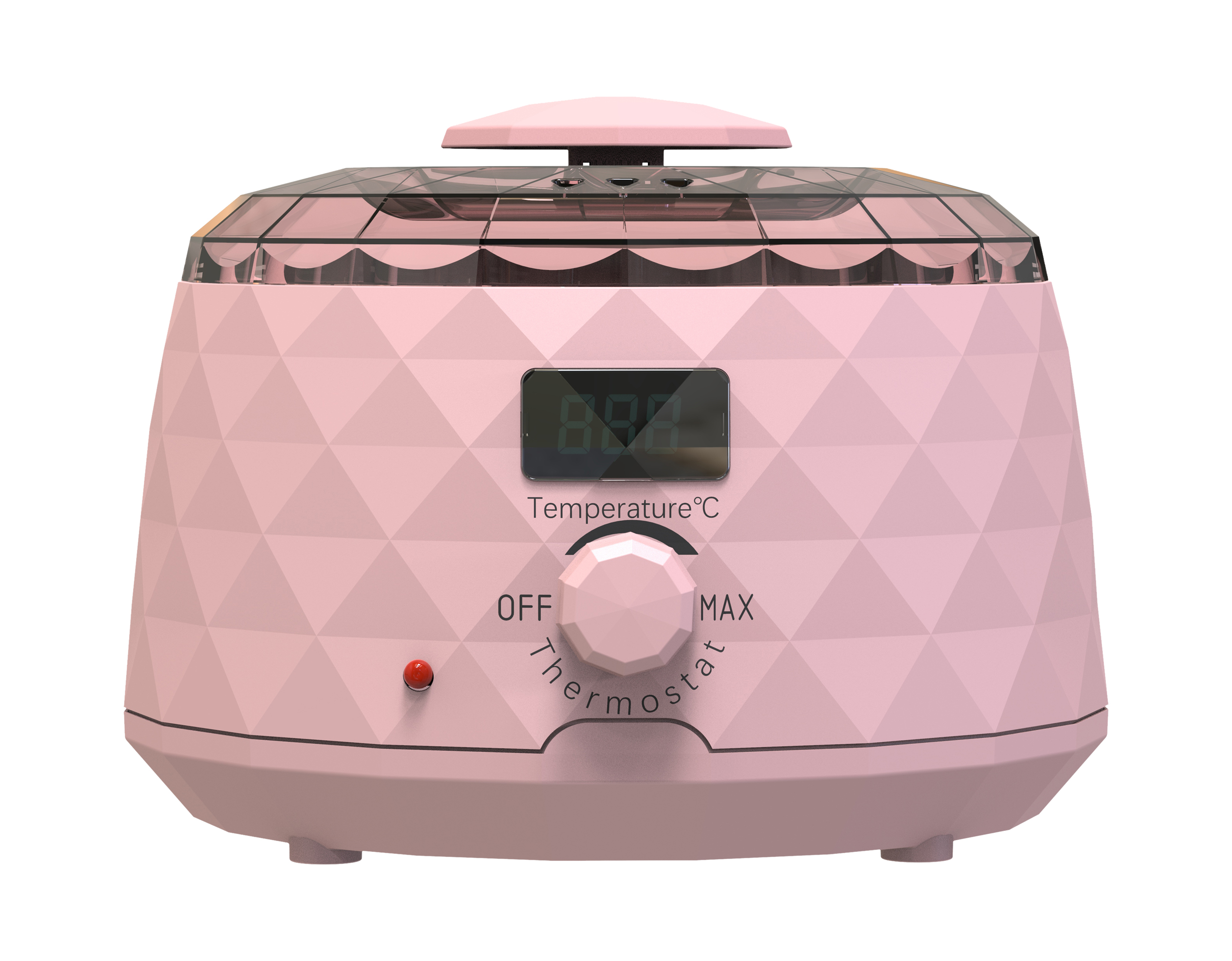 Wax Warmer 500cc Waxing Heater For All Body Area Quick Melt Wax Machine With Digital Screen