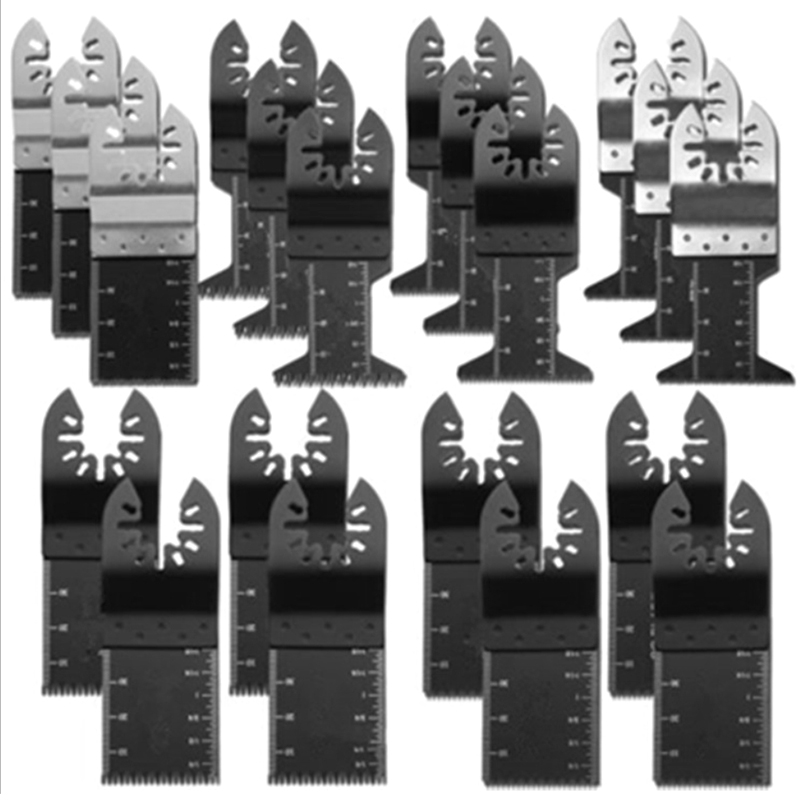 20Pcs Oscillating Multifunction Saw Blades Set Wood Working Cutter Power Tools Accessories Circular Saw Blade