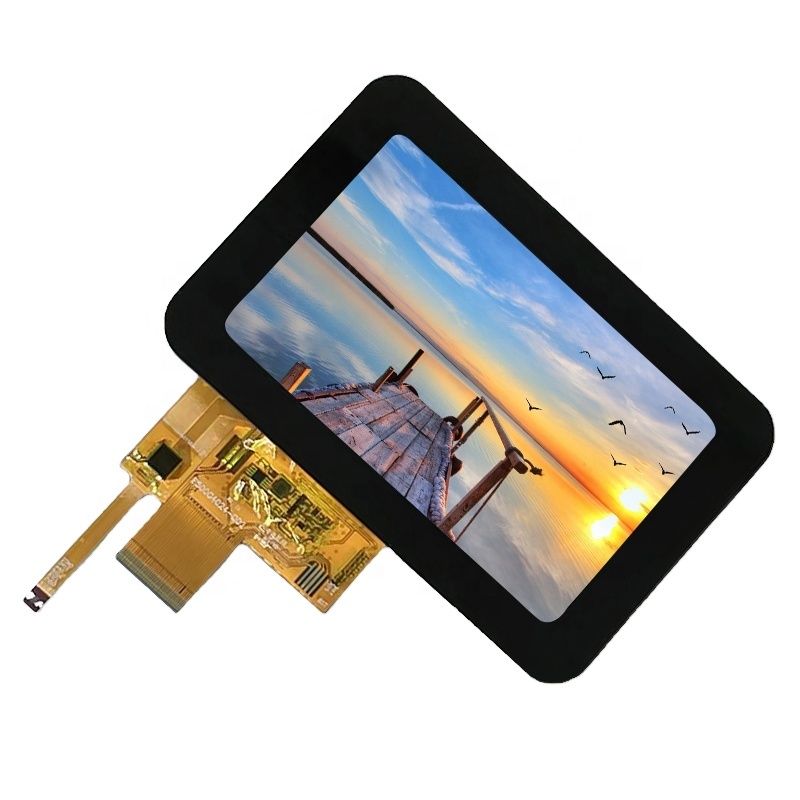 Заводская Прямая поставка 800x480 tft lcd 5 дюймовая емкостная сенсорная панель lcd