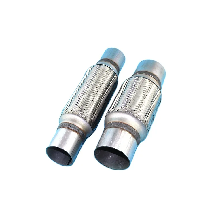 Stainless Steel 304/201 Exhaust System Flexible Pipes Braided Outer And Bellow or Braided also