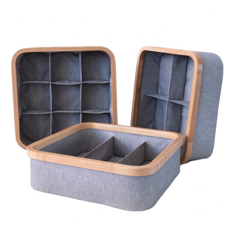 Divided waterproof storage basket bulk laundry hamper for kid clothing and toys organization