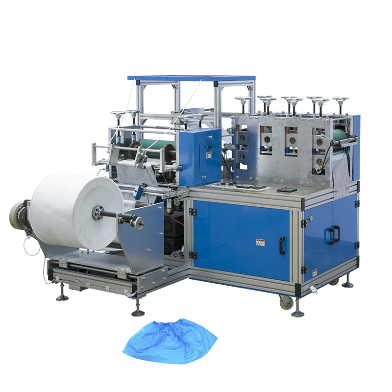 High Quality Plastic shoe cover making maching with ultrasonic