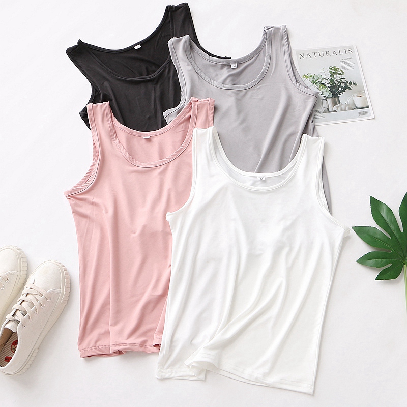 Wholesale Factory Price Girl Tank Top Combed Cotton Women Regular Tank Top