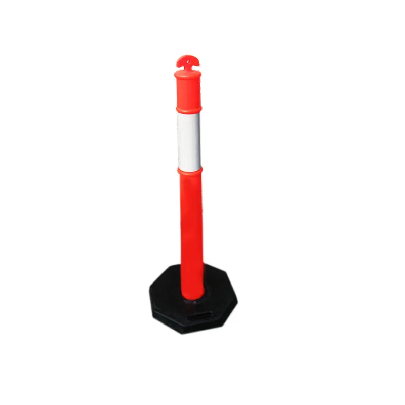 School Area Delineator Warning Plastic Traffic Barrier Post Pole From China Factory