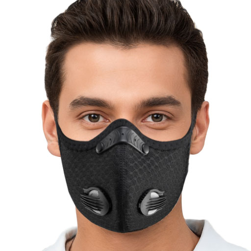 Спорт с Flitter Oem Маска Air Pro Маска Защитная Мода Cubrebocas защитный Нетканый фильтр ткань Бесплатная черная CN;GUA