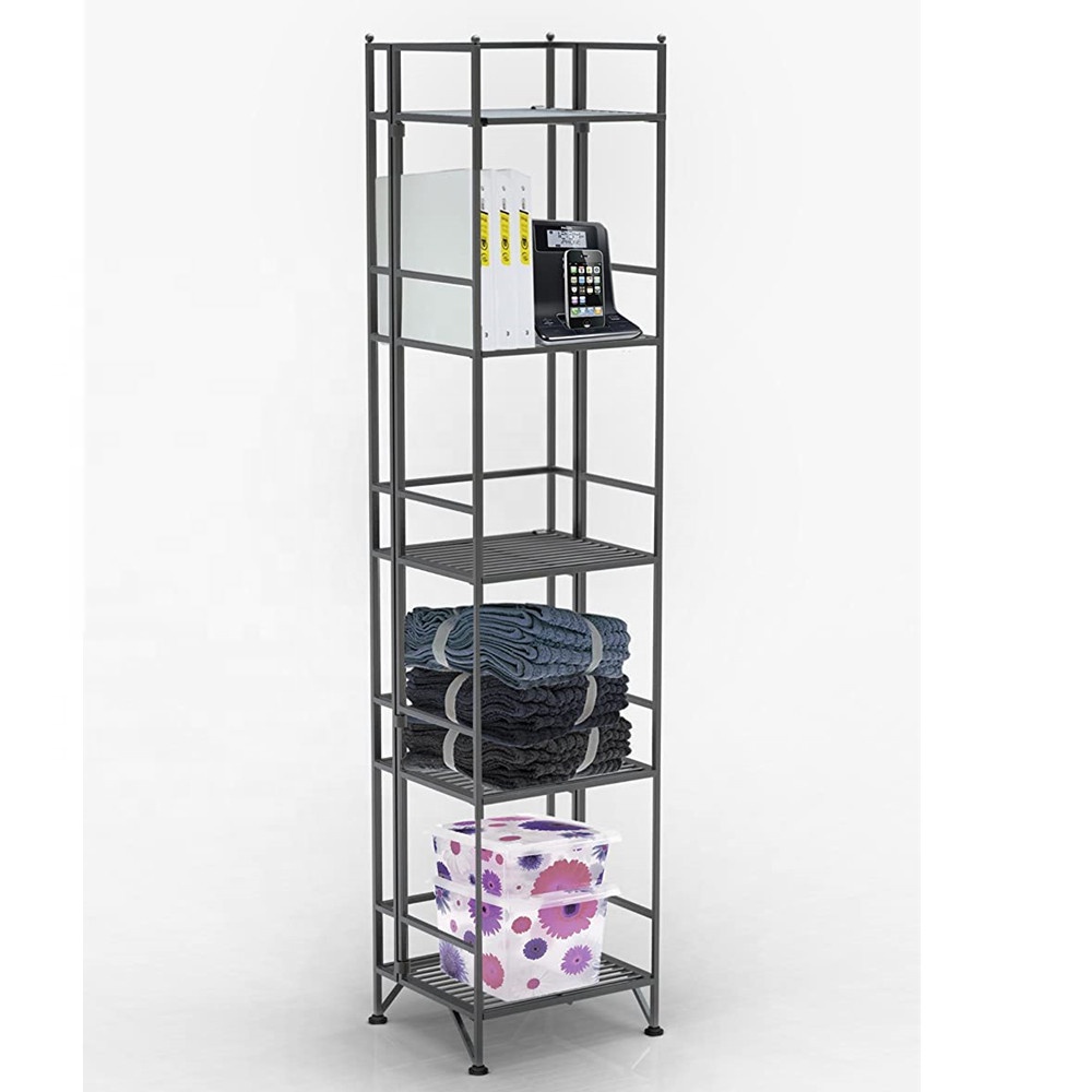 Shelving Display Rack Metal Flooring Newspaper Stand