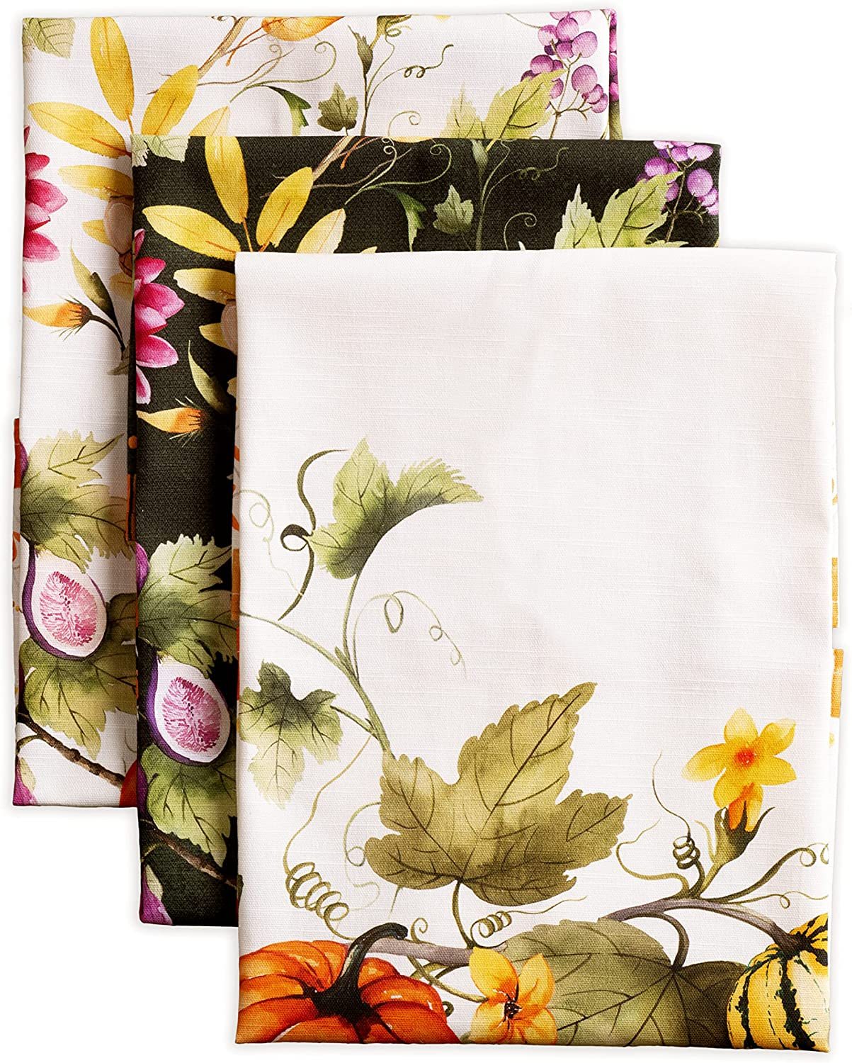 Kitchen Towel Set made by 100% Cotton Reusable Dish Cloths, Soft Absorbent Tea Towels, Durable Kitchen Hand Towels