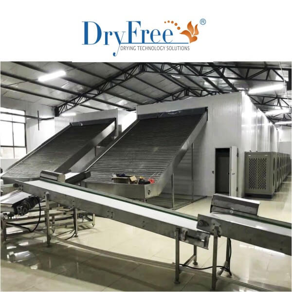 Dryfree орех макадамия древесного угля и древесного угля еда сушильная машина для производства древесного/брикет машина для просушки