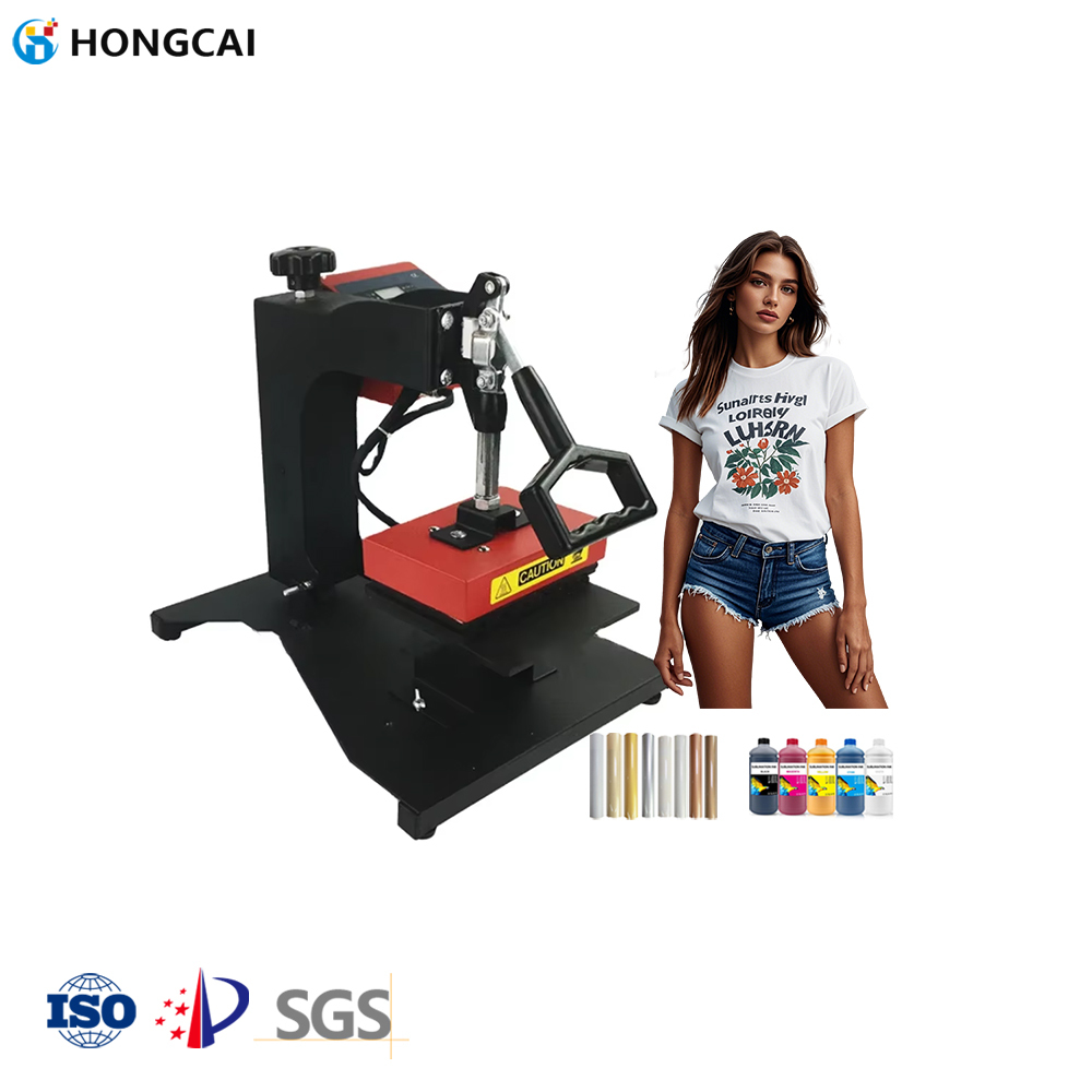 Hongcai New Advertising Logo Heat Press Printer Pencil Printing Heat Transfer Machine Equipment for Processing Heat Transfer