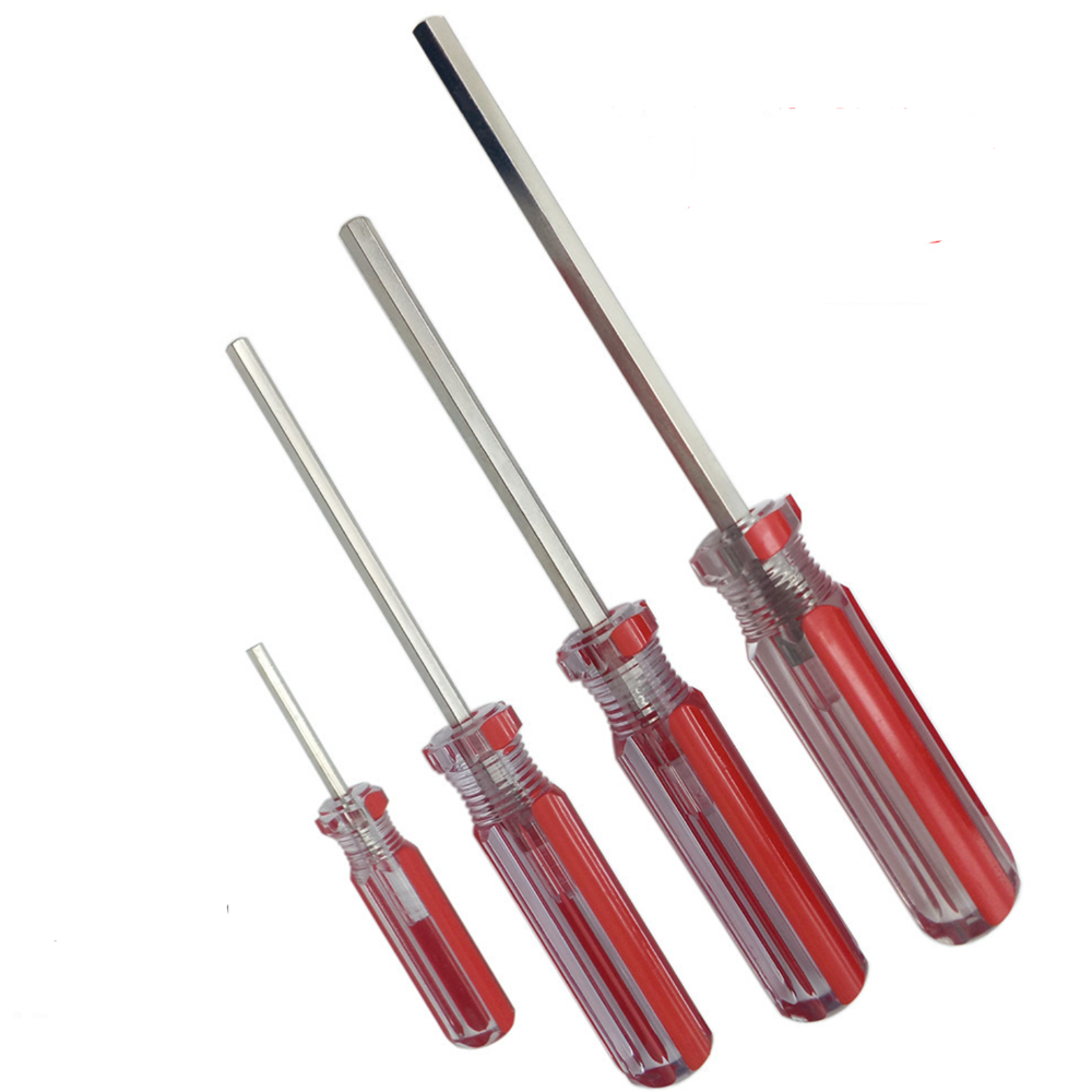 Двойной цвет ручки hex1.5mm2.5mm3mm4mm5mm6mm отвертка