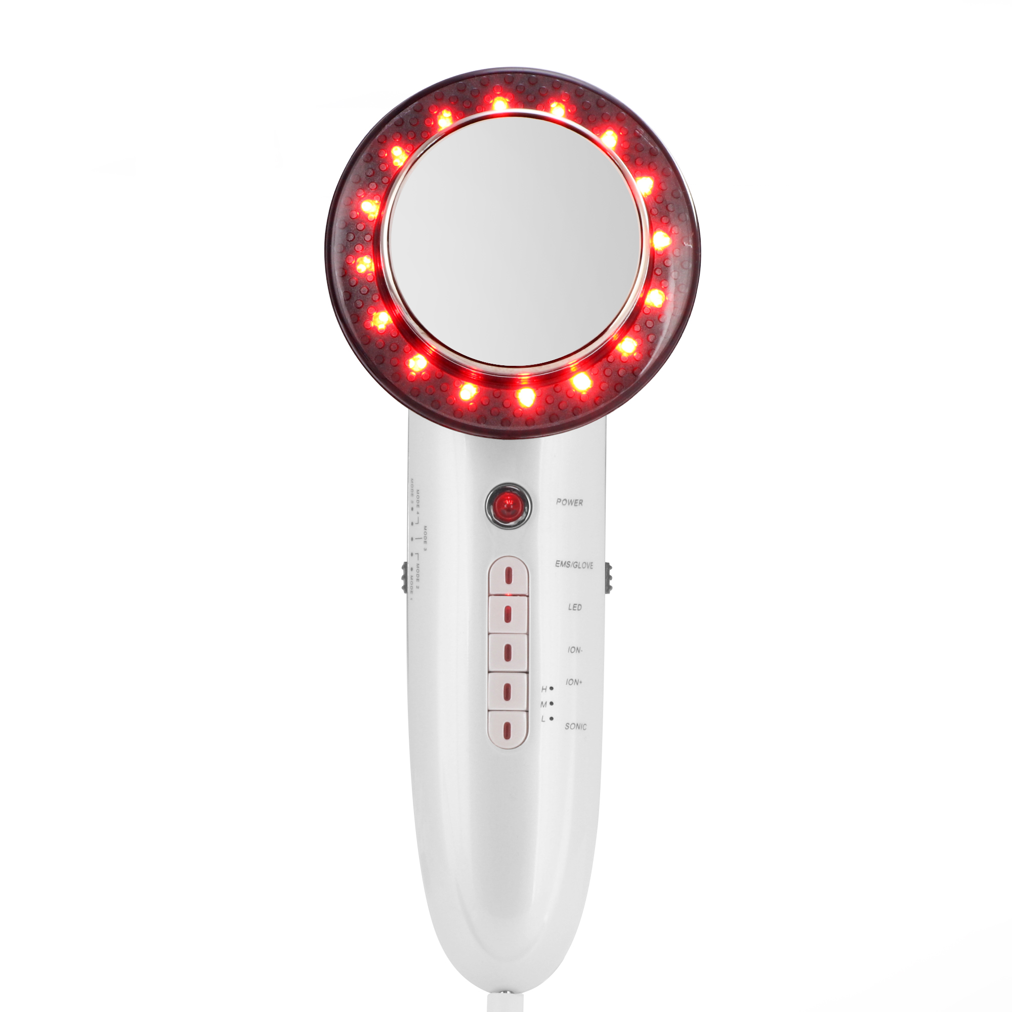 6 In 1 EMS Ultrasonic Cavitation LED Galvanic Ion Body slimming Beauty Machine Tens Acupuncture Therapy Anti Cellulite Massage