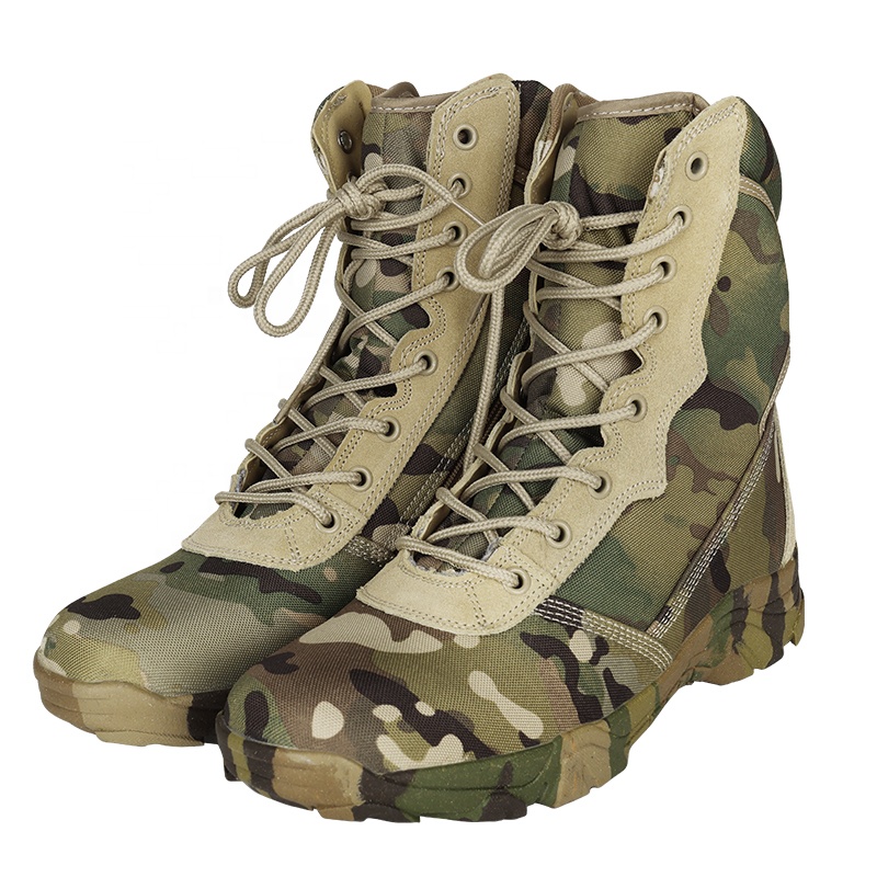Wholesale Tactical Shoes Climbing Camo Outdoor Hiking Trekking Combat Training Hunting Gear Tactical Boots Men