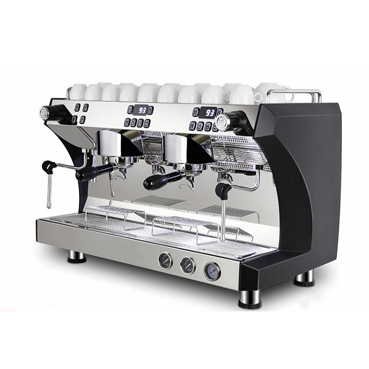Профессиональная кофеварка kaffeemaschina, Итальянская Кофеварка E61 для двух групп, полуавтоматическая Коммерческая кофемашина для эспрессо в Китае